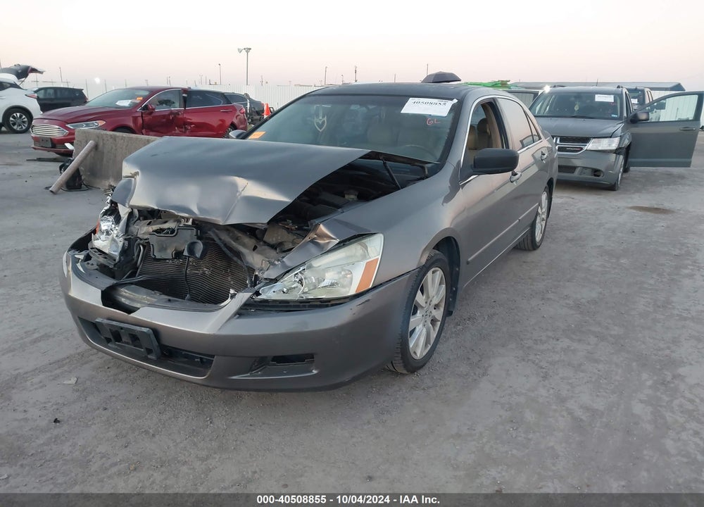 2007 HONDA ACCORD 3.0 EX VIN: 1HGCM66507A063838