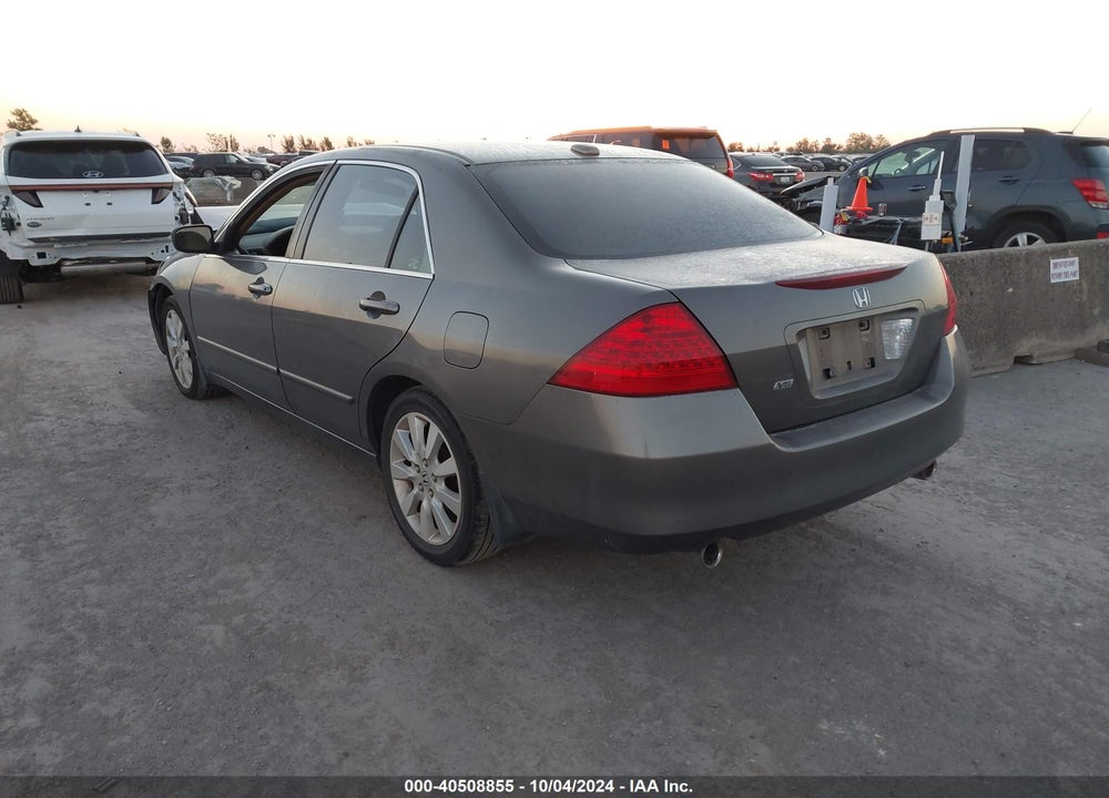 2007 HONDA ACCORD 3.0 EX VIN: 1HGCM66507A063838