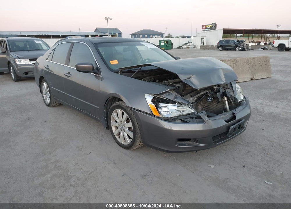 2007 HONDA ACCORD 3.0 EX VIN: 1HGCM66507A063838