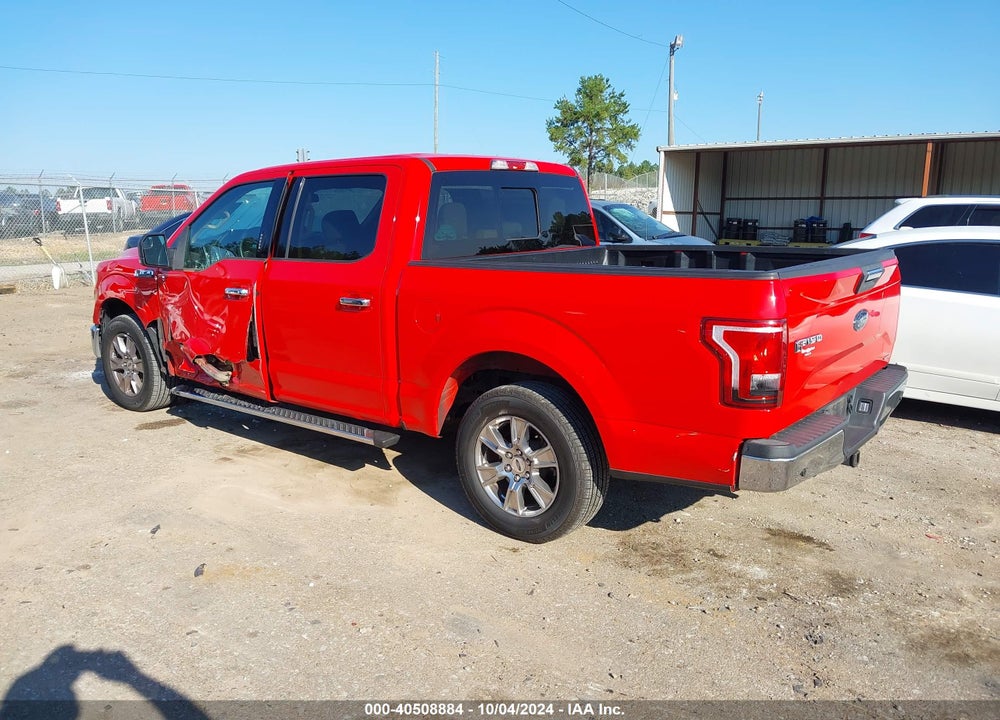 2015 FORD F-150 XLT VIN: 1FTEW1C89FKD70534
