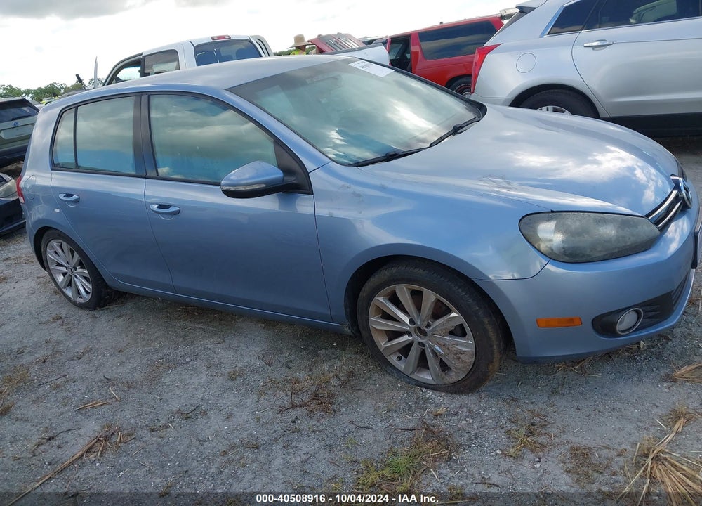 2012 VOLKSWAGEN GOLF TDI 4-DOOR VIN: WVWNM7AJ8CW110242