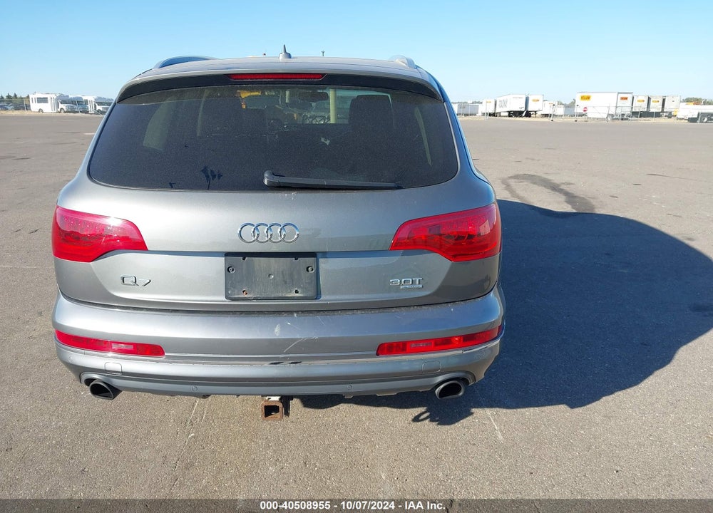 2015 AUDI Q7 3.0T PREMIUM VIN: WA1LGAFE7FD031159
