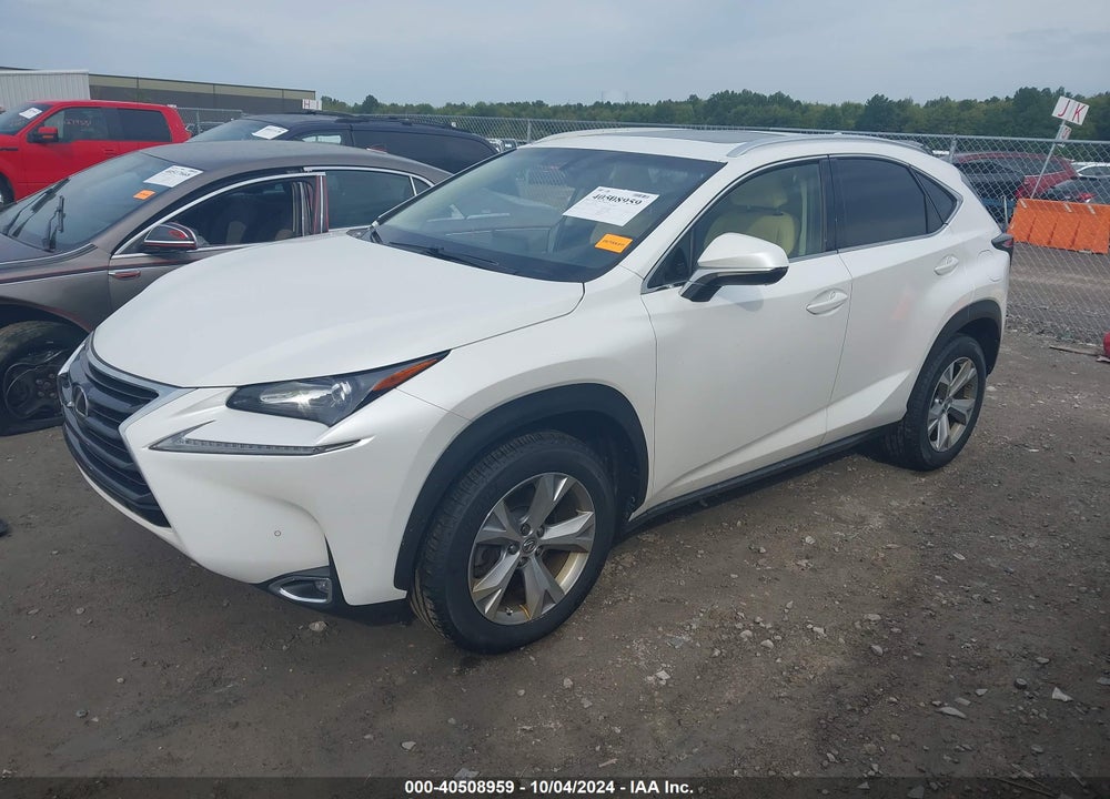 2017 LEXUS NX 200T VIN: JTJBARBZ5H2097506
