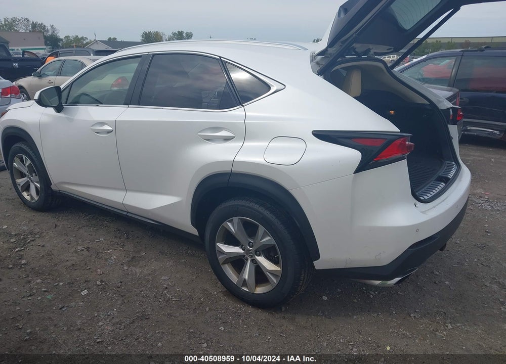 2017 LEXUS NX 200T VIN: JTJBARBZ5H2097506
