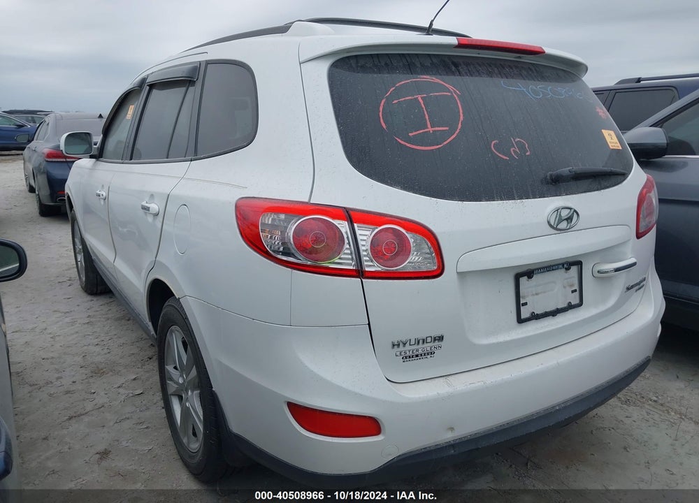 2011 HYUNDAI SANTA FE LIMITED VIN: 5XYZK3AB5BG046889