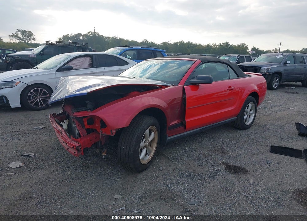 2007 FORD MUSTANG V6 DELUXE/V6 PREMIUM VIN: 1ZVFT84N775297641