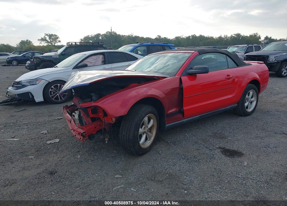 2007 FORD MUSTANG V6 DELUXE/V6 PREMIUM VIN: 1ZVFT84N775297641