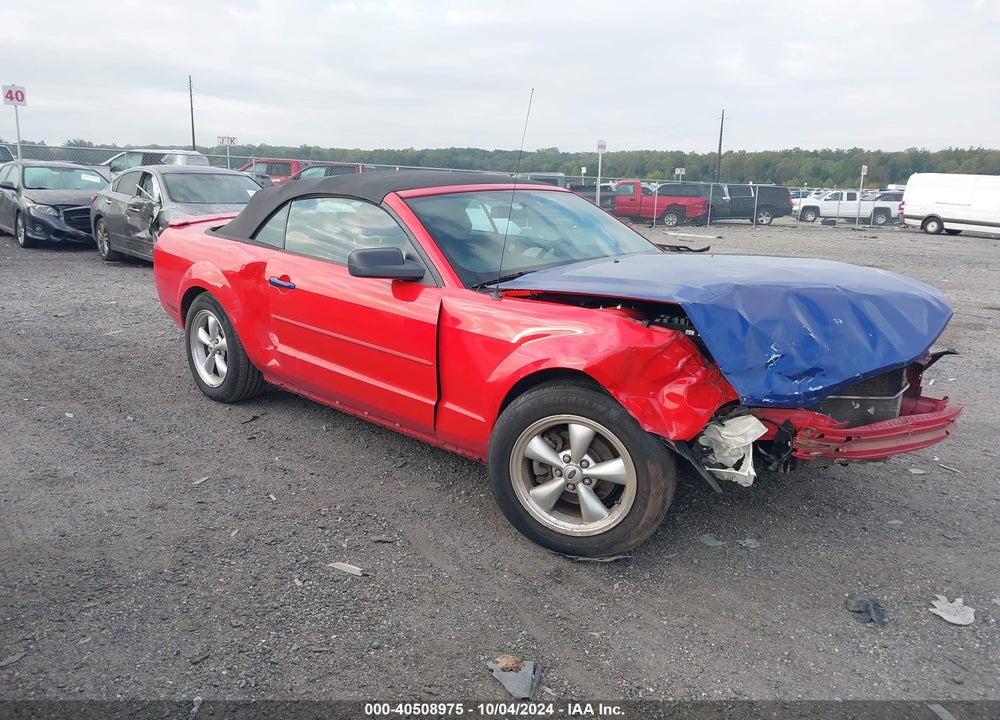 2007 FORD MUSTANG V6 DELUXE/V6 PREMIUM VIN: 1ZVFT84N775297641