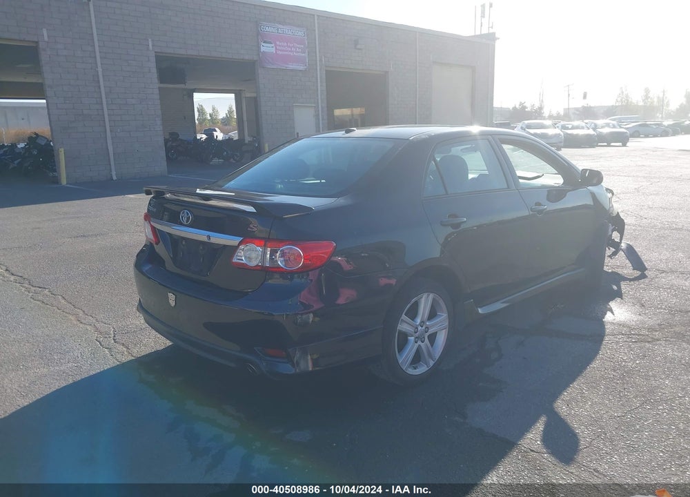 2013 TOYOTA COROLLA S VIN: 2T1BU4EE9DC965878