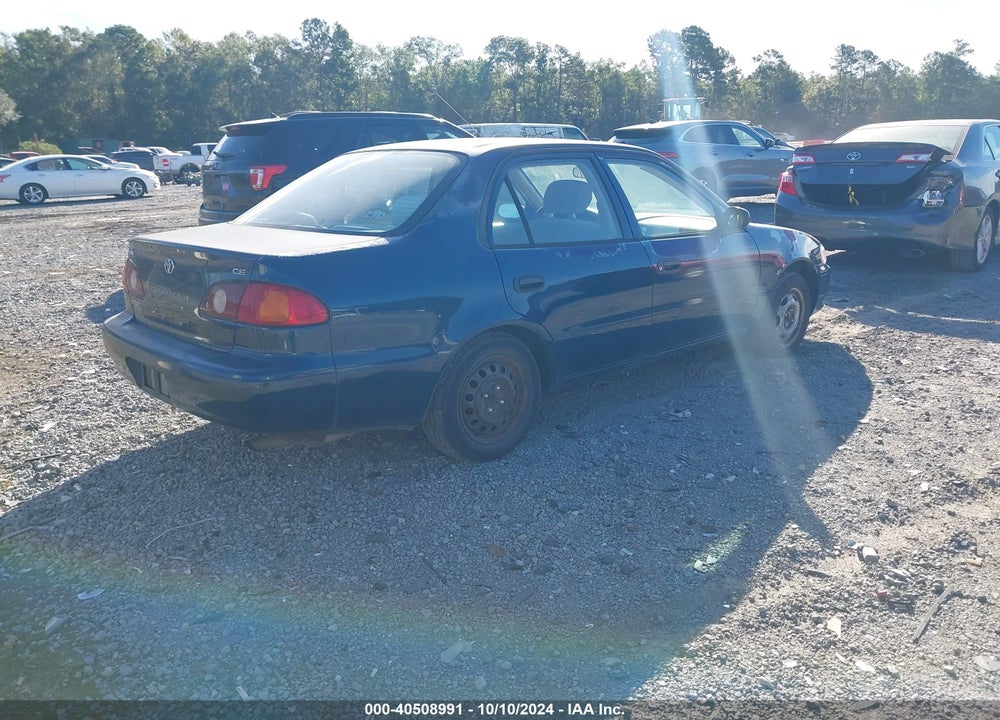 2002 TOYOTA COROLLA CE VIN: 2T1BR12E62C537378