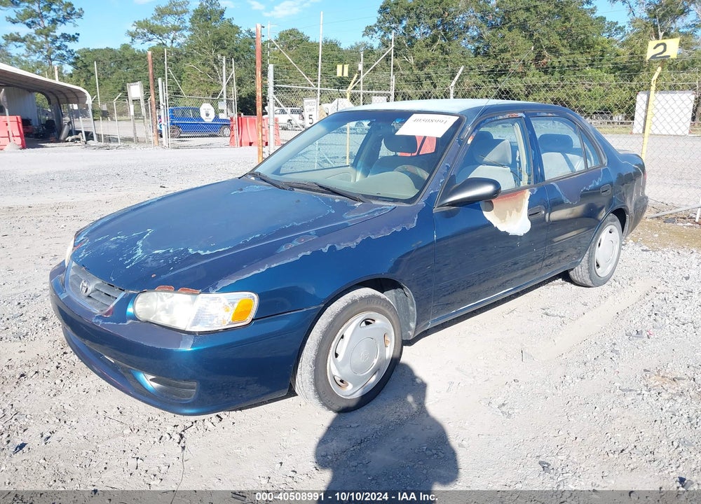 2002 TOYOTA COROLLA CE VIN: 2T1BR12E62C537378