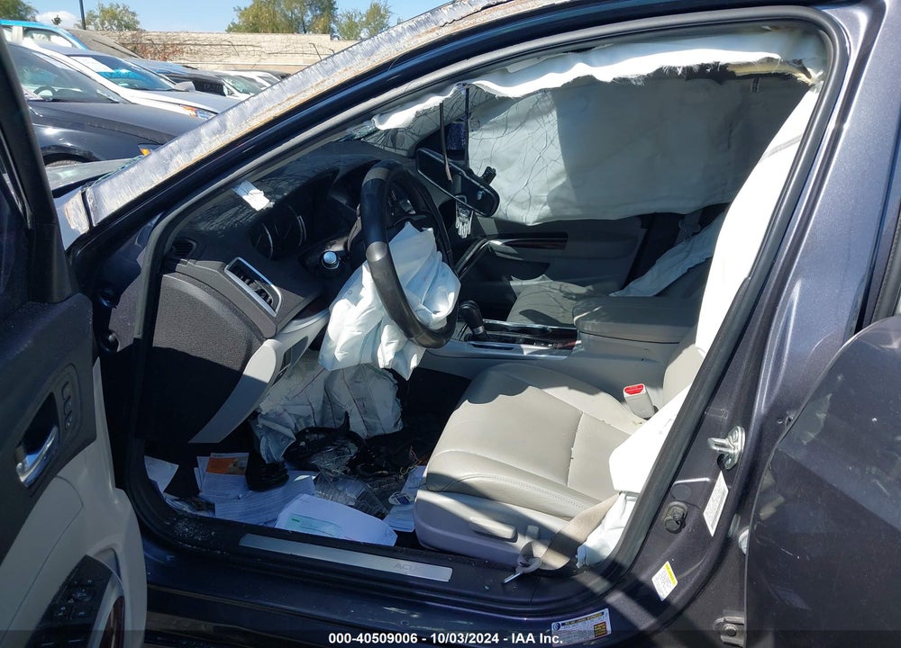2017 ACURA TLX VIN: 19UUB1F39HA009046