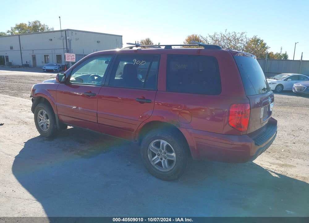 2004 HONDA PILOT EX-L VIN: 2HKYF18634H545747