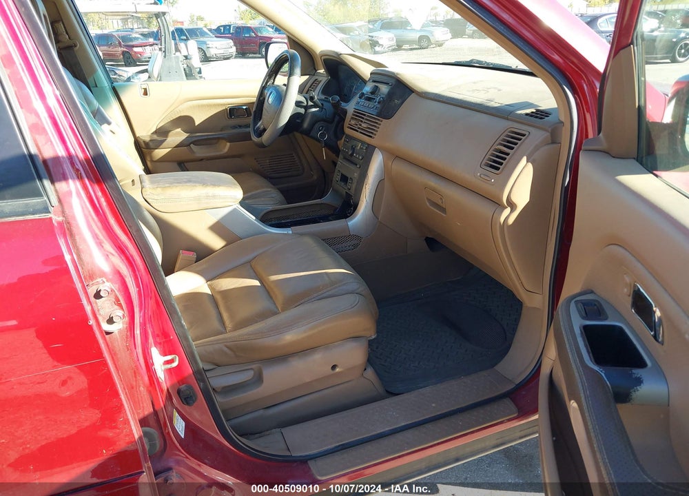 2004 HONDA PILOT EX-L VIN: 2HKYF18634H545747