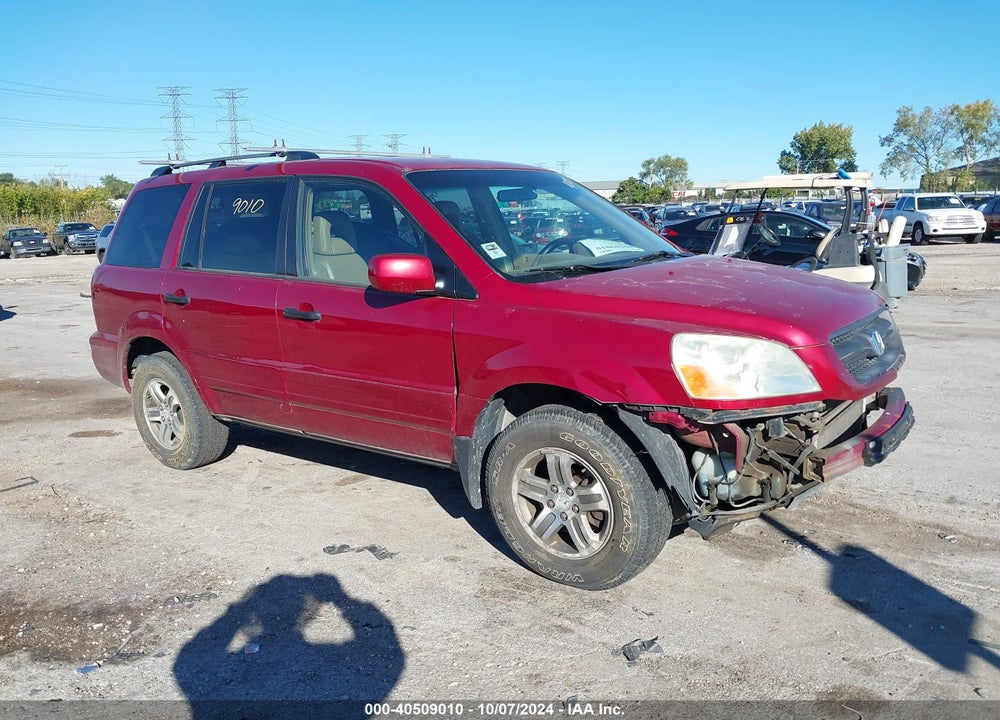 2004 HONDA PILOT EX-L VIN: 2HKYF18634H545747