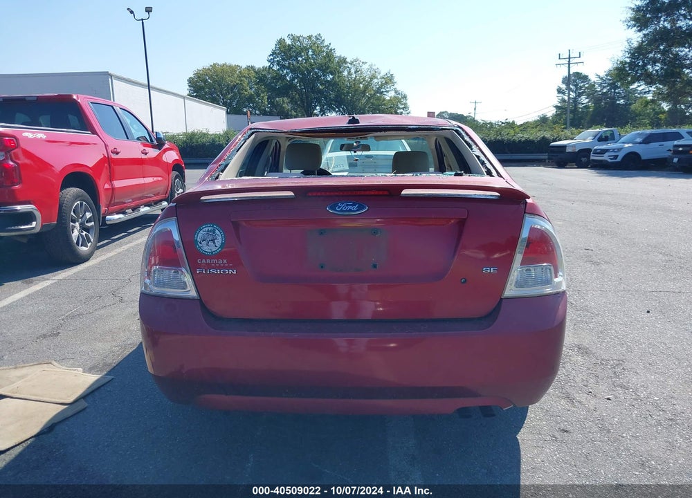 2007 FORD FUSION SE VIN: 3FAHP07Z27R261942