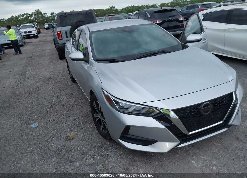 2021 NISSAN SENTRA SV XTRONIC CVT VIN: 3N1AB8CV7MY291017
