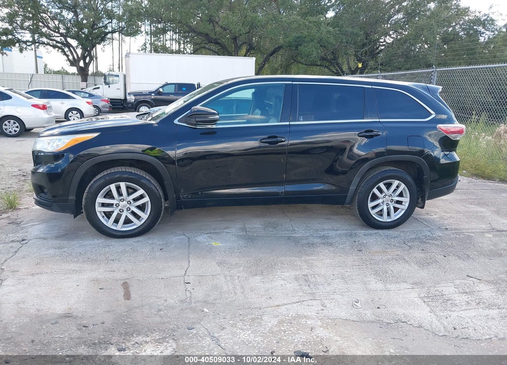 2015 TOYOTA HIGHLANDER LE V6 VIN: 5TDBKRFH0FS204825