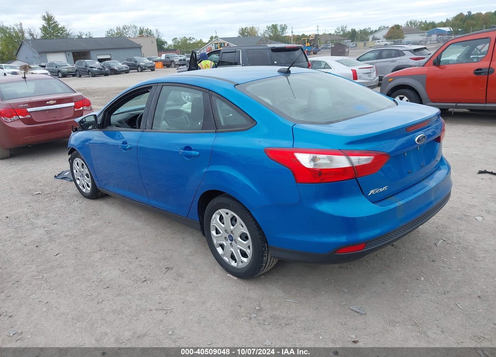 2012 FORD FOCUS SE VIN: 1FAHP3F29CL271916