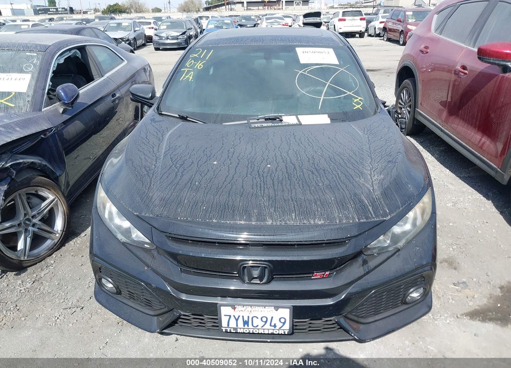 2017 HONDA CIVIC SI VIN: 2HGFC1E56HH700920