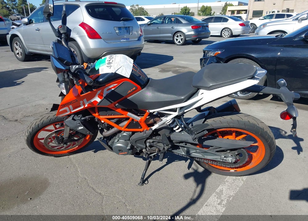 2018 KTM 390 DUKE VIN: MD2JPJ405JC253048