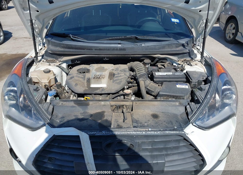 2016 HYUNDAI VELOSTER TURBO VIN: KMHTC6AE8GU270576