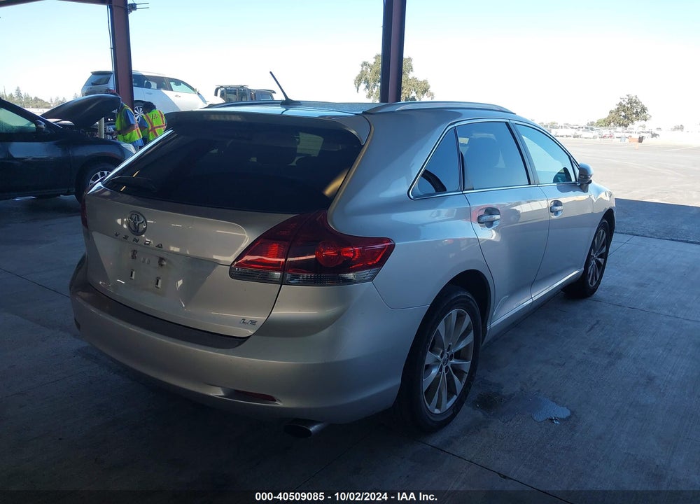 2014 TOYOTA VENZA LE VIN: 4T3ZA3BBXEU088613