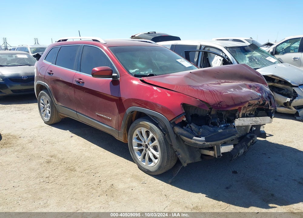 2019 JEEP CHEROKEE LATITUDE FWD VIN: 1C4PJLCB5KD485323