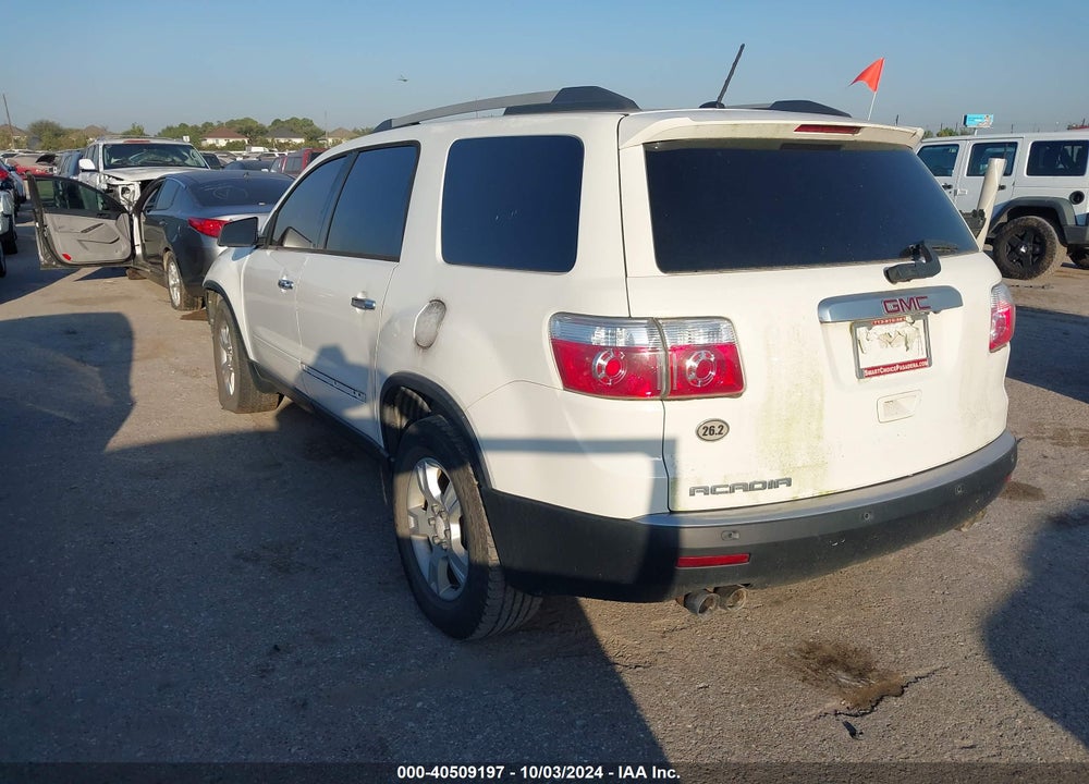 2010 GMC ACADIA SLE VIN: 1GKLRLED3AJ185807