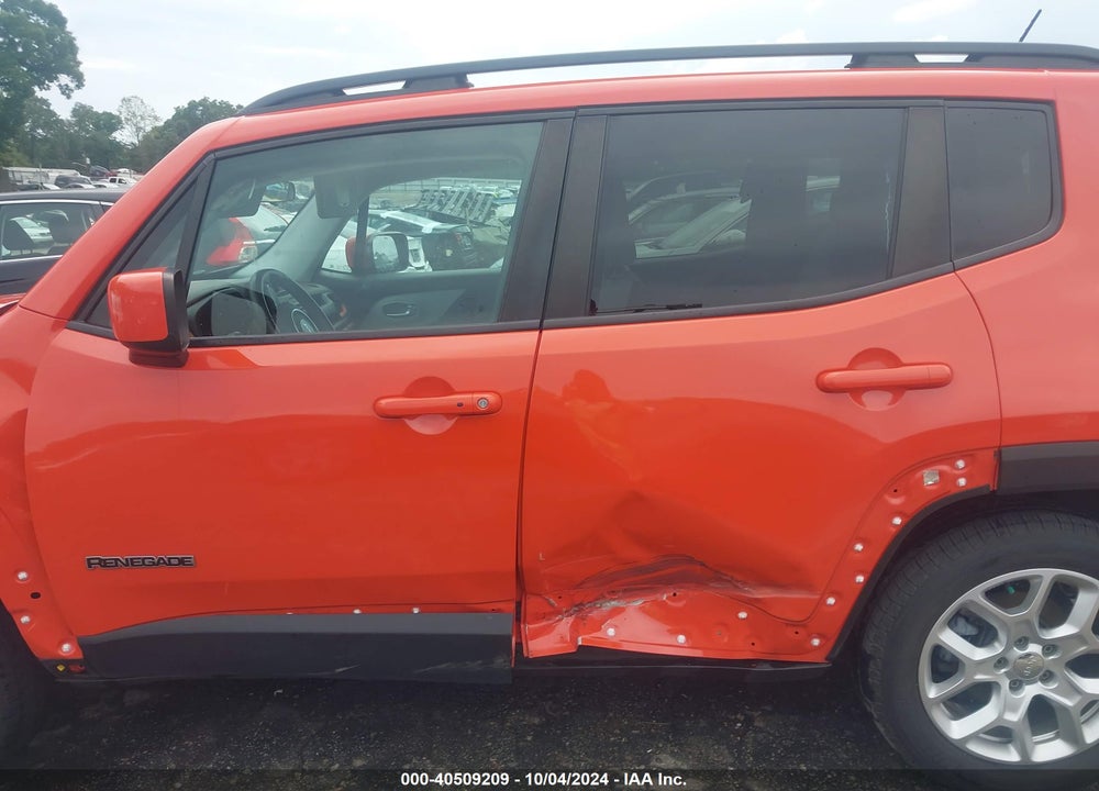 2015 JEEP RENEGADE LATITUDE VIN: ZACCJABTXFPB85913