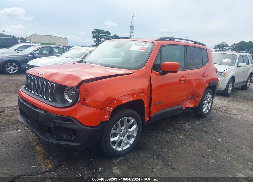 2015 JEEP RENEGADE LATITUDE VIN: ZACCJABTXFPB85913