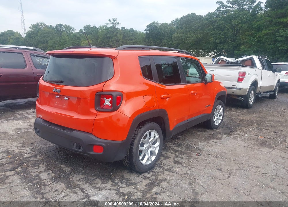 2015 JEEP RENEGADE LATITUDE VIN: ZACCJABTXFPB85913