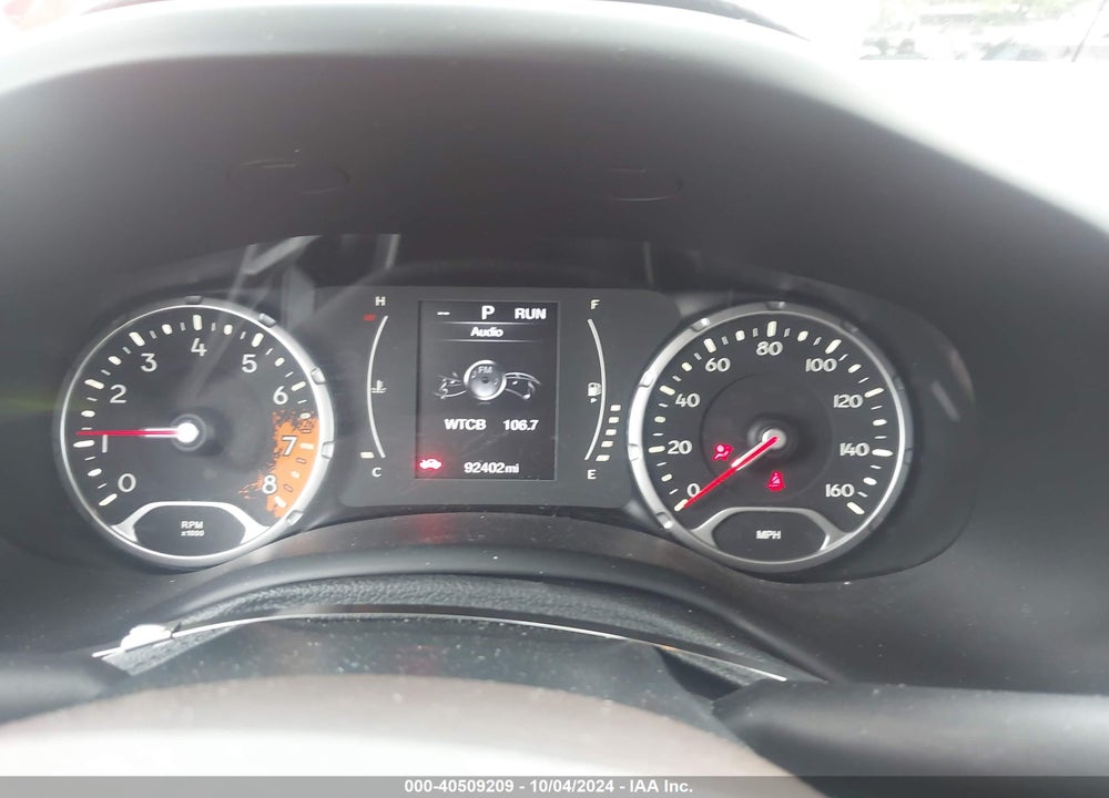 2015 JEEP RENEGADE LATITUDE VIN: ZACCJABTXFPB85913