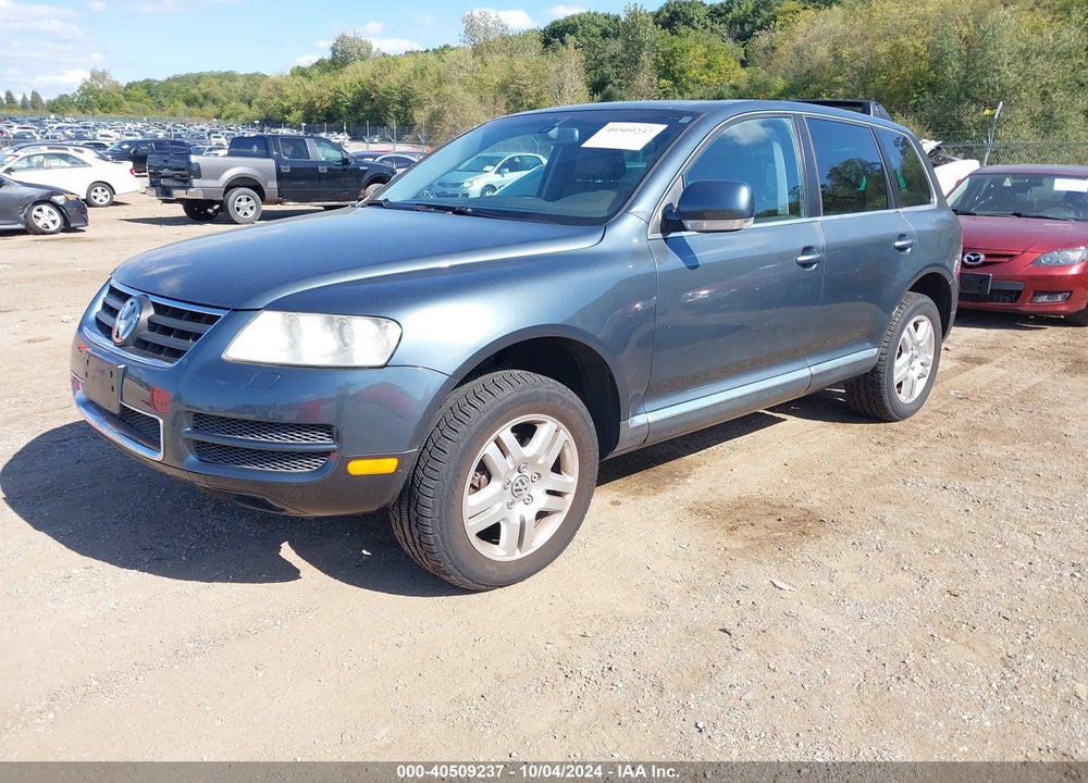 2005 VOLKSWAGEN TOUAREG V8 VIN: WVGZM77L35D076635