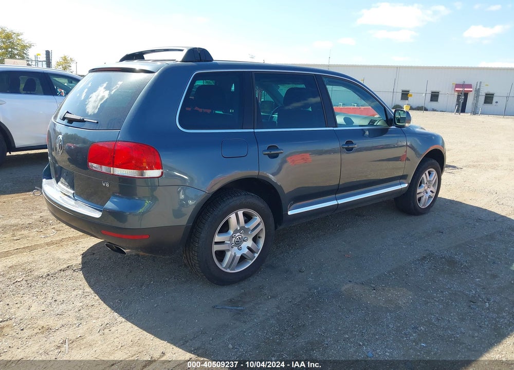 2005 VOLKSWAGEN TOUAREG V8 VIN: WVGZM77L35D076635