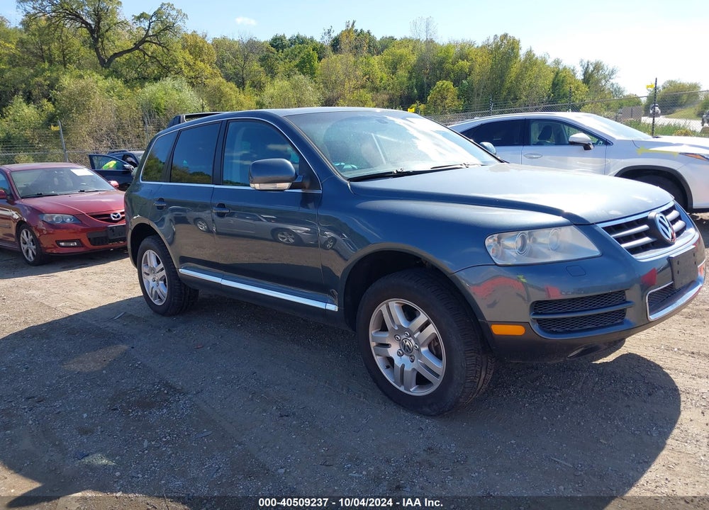 2005 VOLKSWAGEN TOUAREG V8 VIN: WVGZM77L35D076635