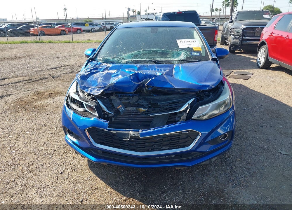 2018 CHEVROLET CRUZE LT AUTO VIN: 1G1BE5SM9J7243301