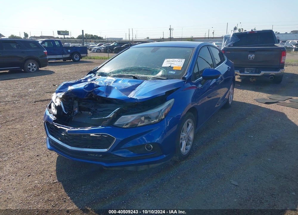 2018 CHEVROLET CRUZE LT AUTO VIN: 1G1BE5SM9J7243301