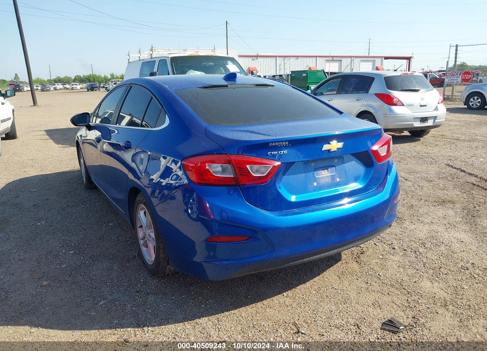 2018 CHEVROLET CRUZE LT AUTO VIN: 1G1BE5SM9J7243301