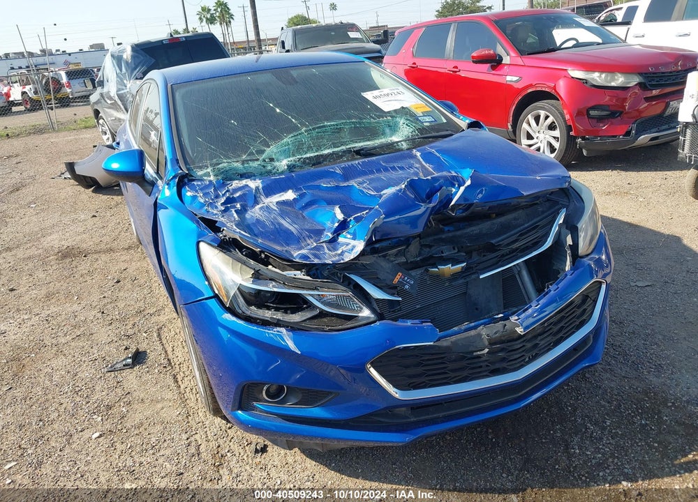 2018 CHEVROLET CRUZE LT AUTO VIN: 1G1BE5SM9J7243301