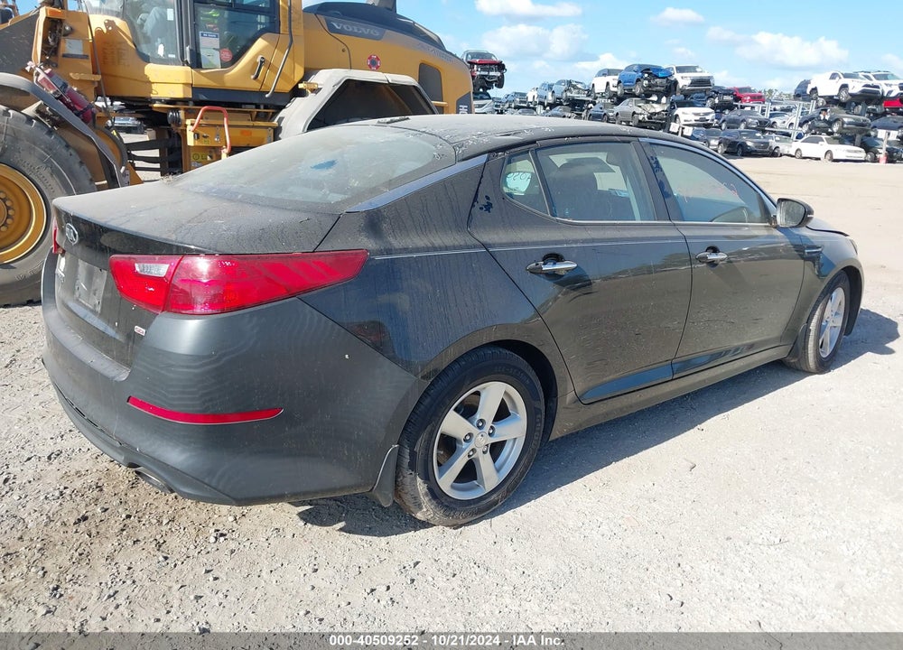 2015 KIA OPTIMA LX VIN: KNAGM4A72F5660247