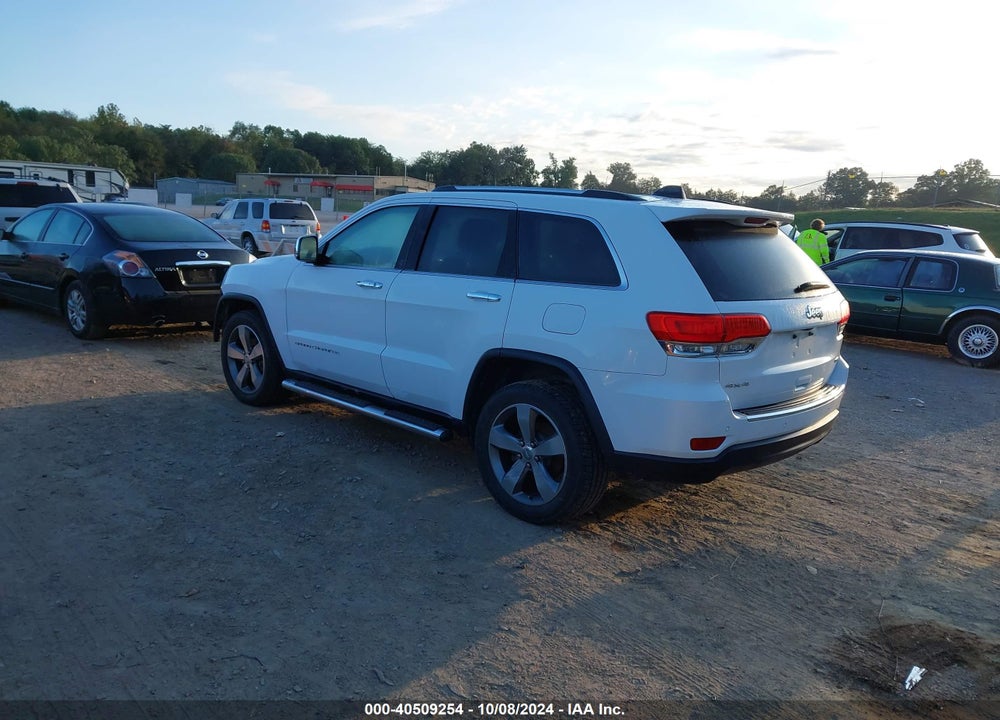 2015 CHEROKEE JEEP GRAND  LIMITED VIN: 1C4RJFBG2FC140382