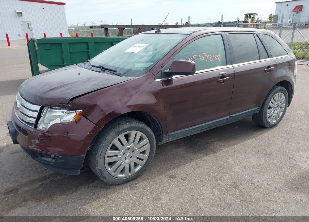 2010 FORD EDGE LIMITED VIN: 2FMDK4KC5ABB69209