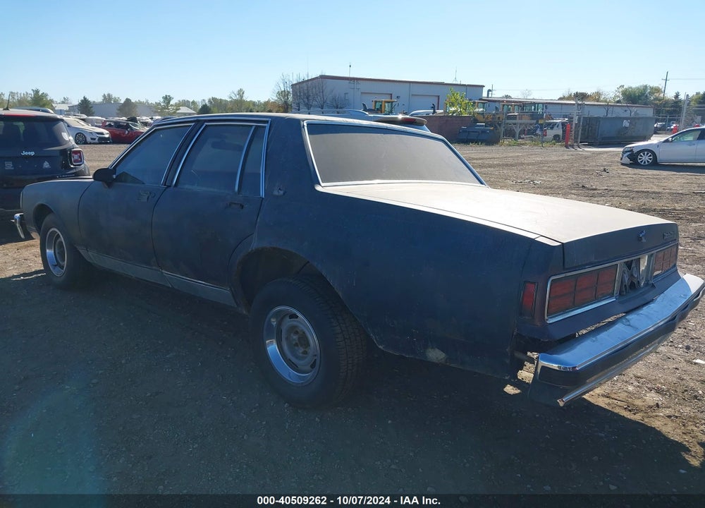 1990 CHEVROLET CAPRICE CLASSIC VIN: 1G1BN54E1LA102220