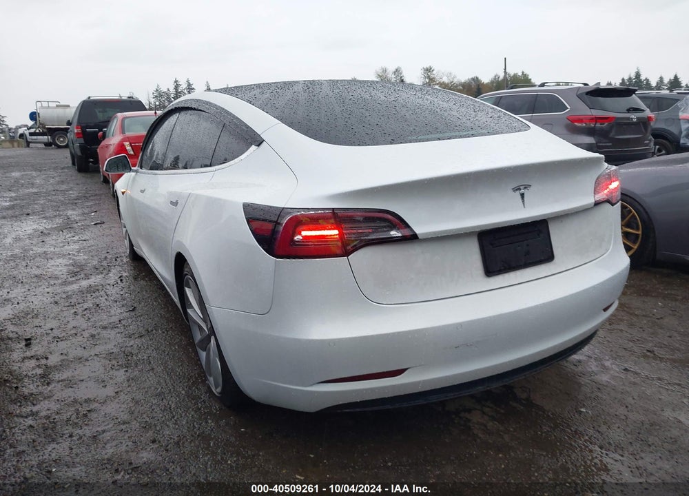 2020 TESLA MODEL 3 STANDARD RANGE PLUS REAR-WHEEL DRIVE/STANDARD RANGE REAR-WHEEL DRIVE VIN: 5YJ3E1EA9LF614377