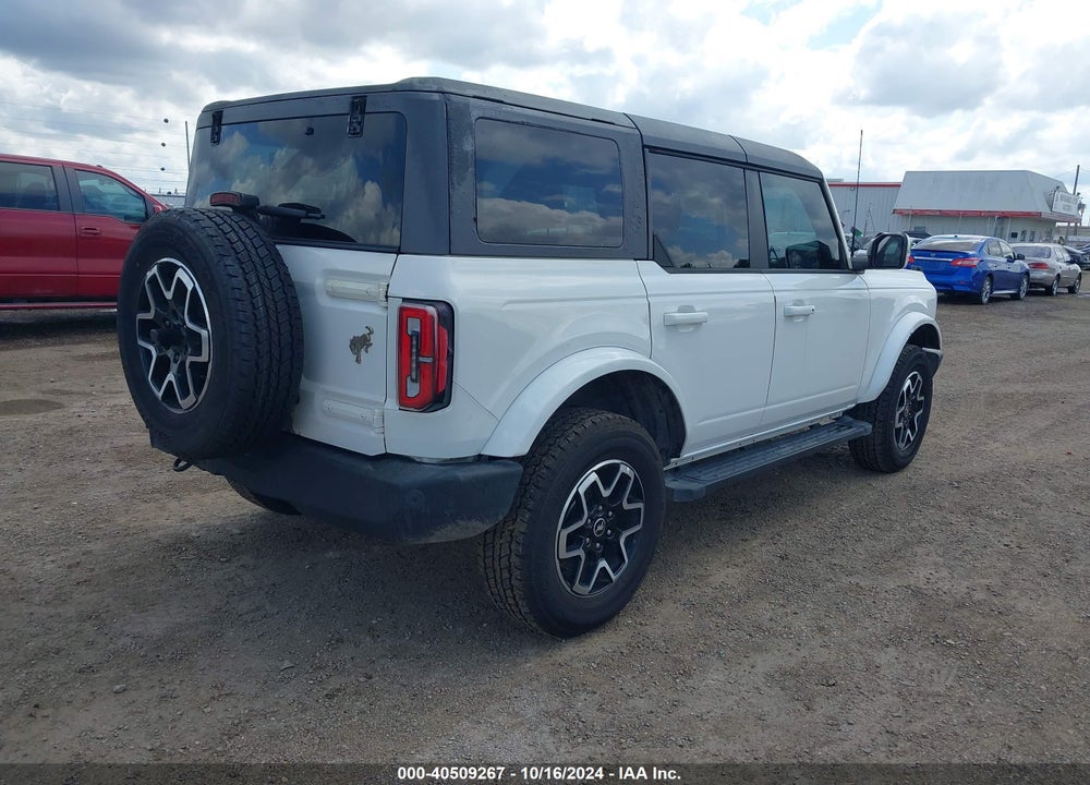 2024 FORD BRONCO OUTER BANKS VIN: 1FMEE8BP7RLA34167