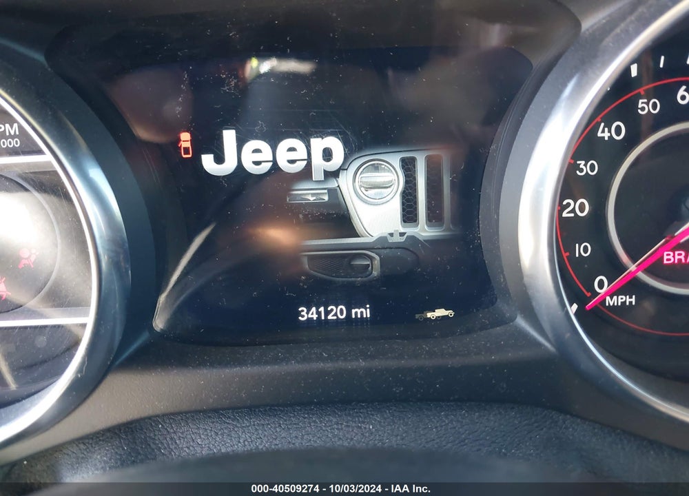2021 JEEP GLADIATOR MOJAVE 4X4 VIN: 1C6JJTEG2ML526215