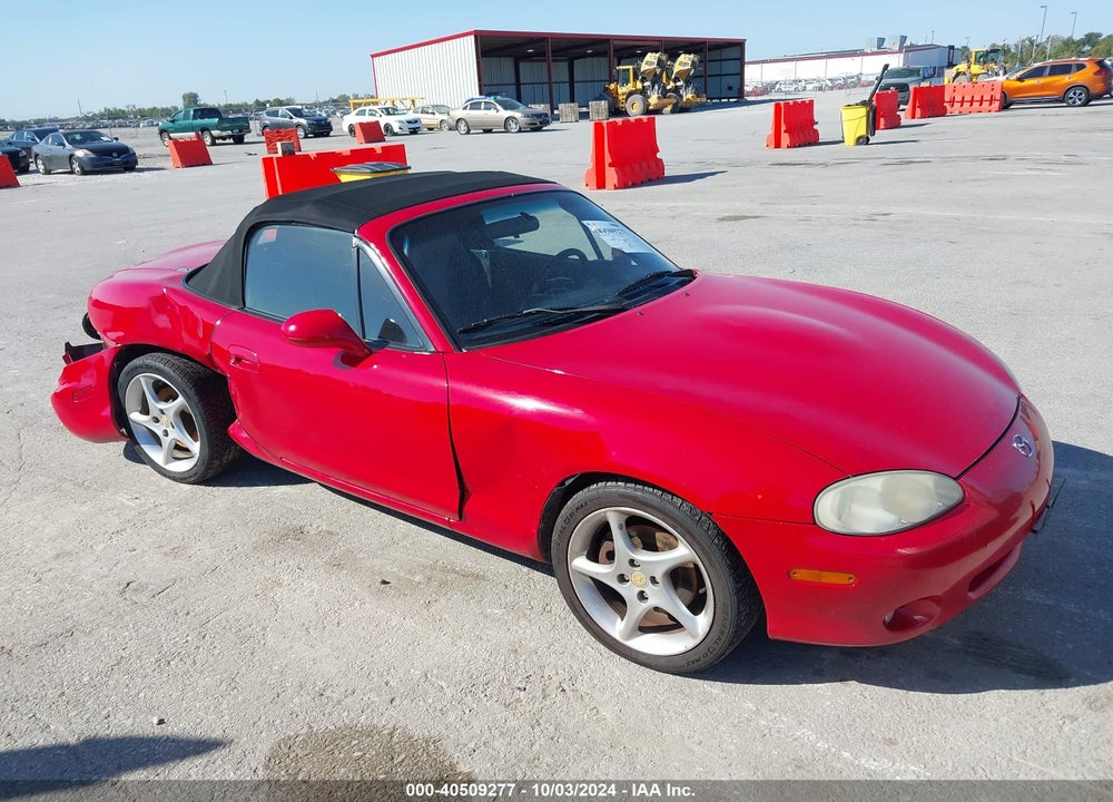 2003 MAZDA MX-5 MIATA CLOTH/LS/SE/SHINSEN VIN: JM1NB353730301471