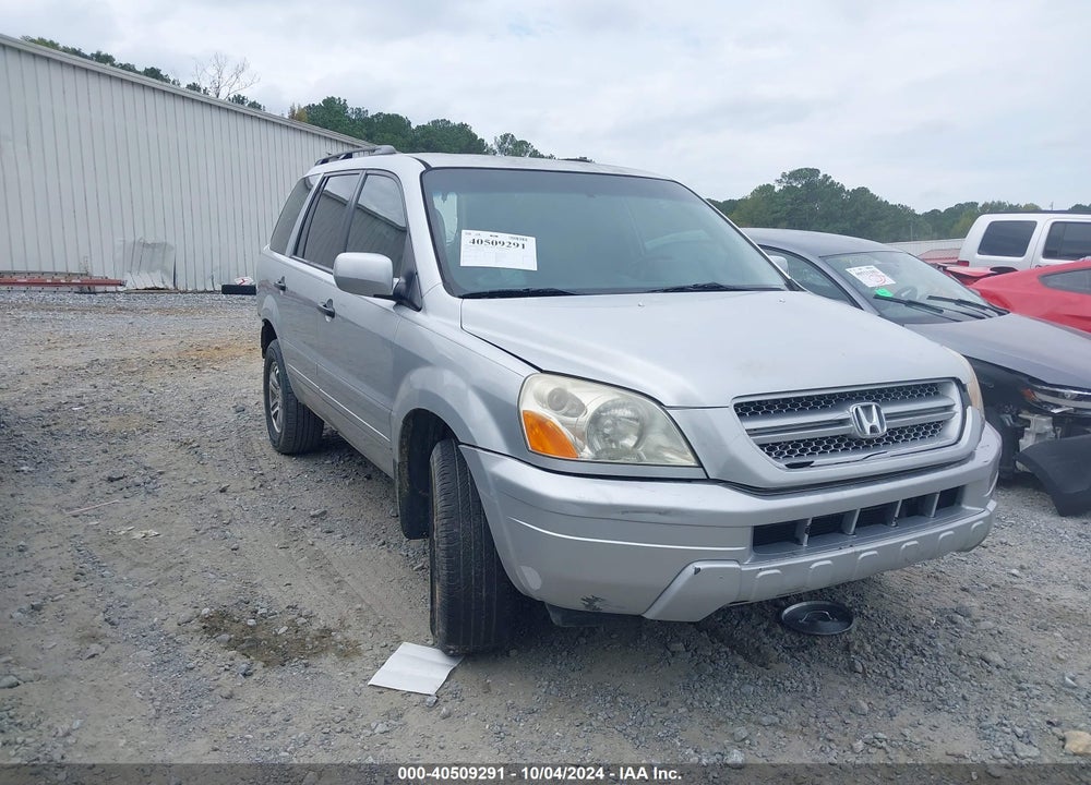 2004 HONDA PILOT EX VIN: 2HKYF18454H576383
