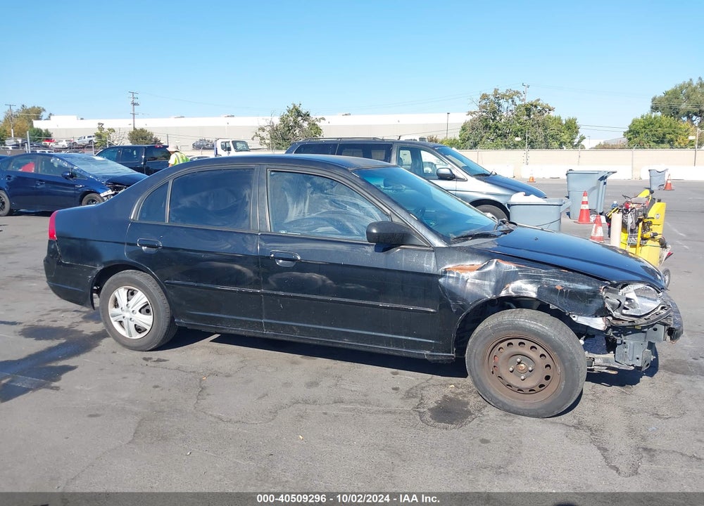 2001 HONDA CIVIC LX VIN: 2HGES15521H596690